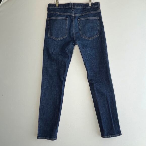 Everlane Men's Jeans 33 x 32 Dark Wash - Picture 4 of 7